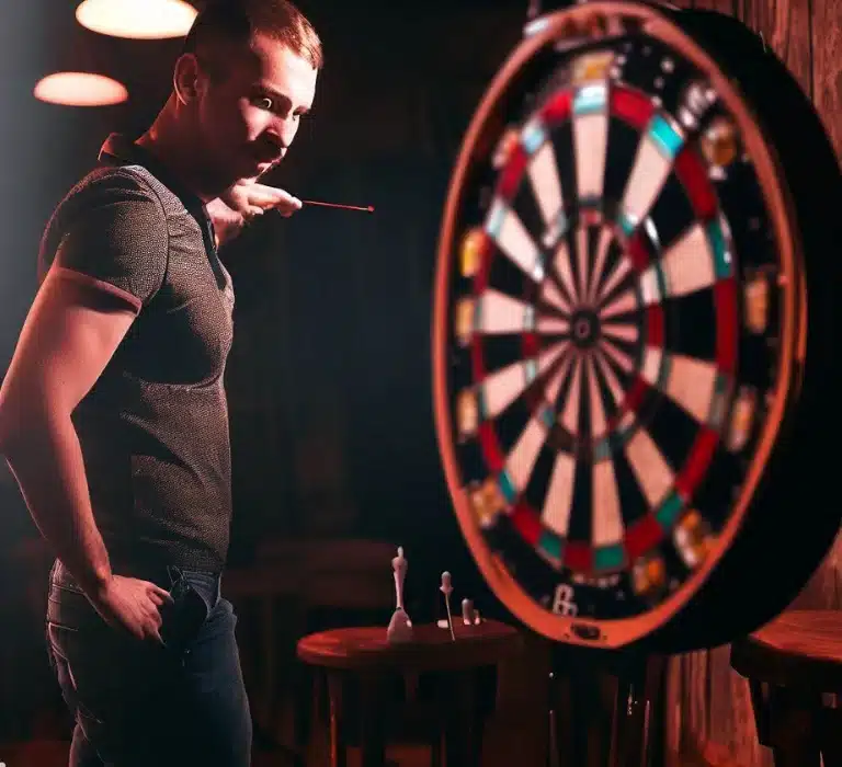 How Far from the Dartboard Do You Stand