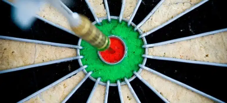 How to Hit the Bullseye on a Dartboard