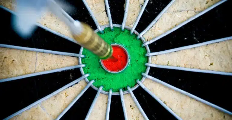 How to Hit the Bullseye on a Dartboard