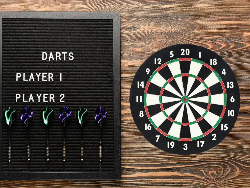 Dart Board Set Up