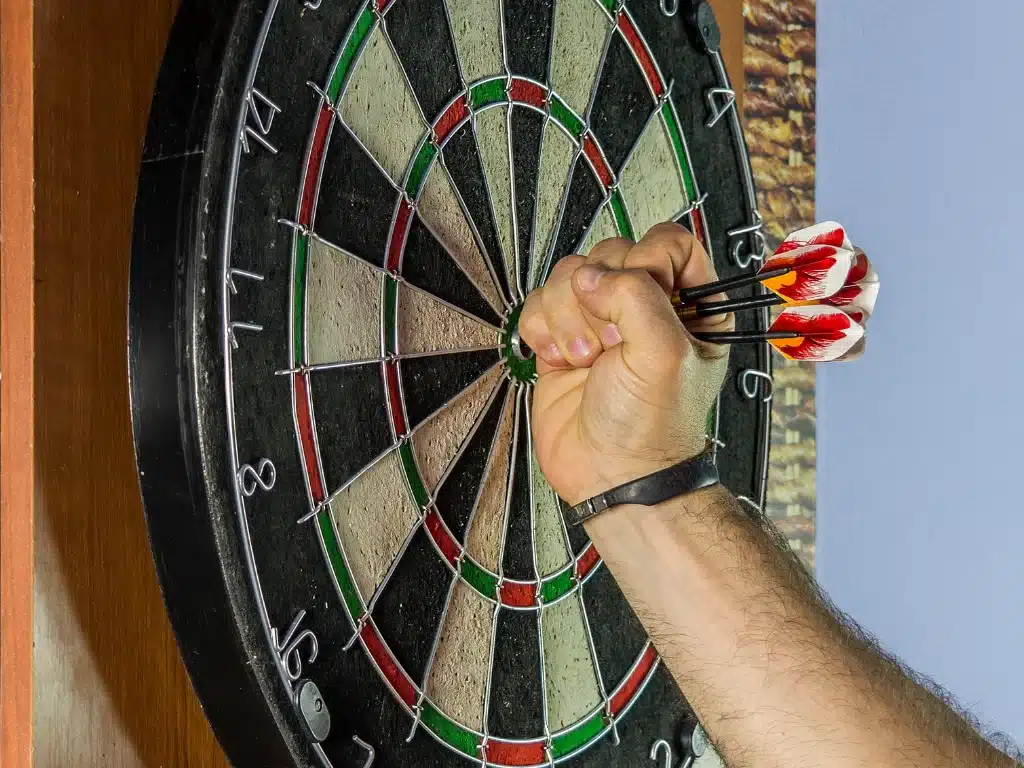 Dart Board Set Up