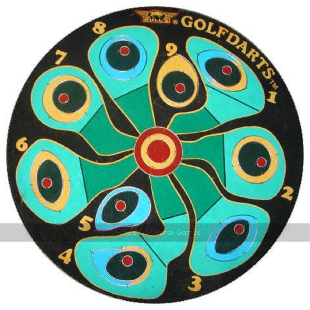 A dart board golf by Bull's from Amazon