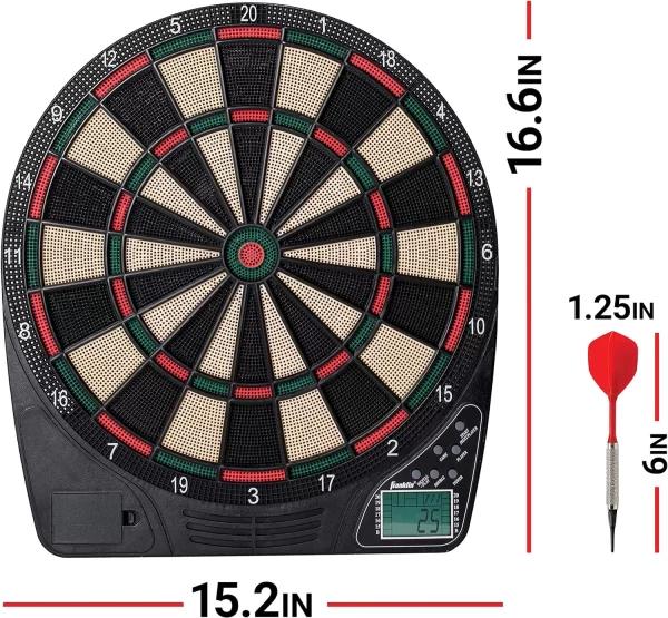 A Electronic Dart Board with dimension